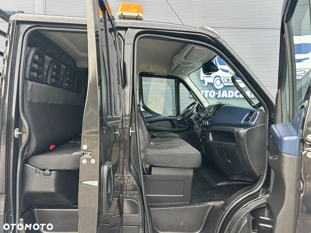 Iveco Daily 50C21 35C21 3.0 HPI Hi-Matic DOKA Skrzynia Brygadówka 7 OSÓB długa paka 435cm **LED**KLIMA**BLIŹNIAKI**Sprowadzony** - 14