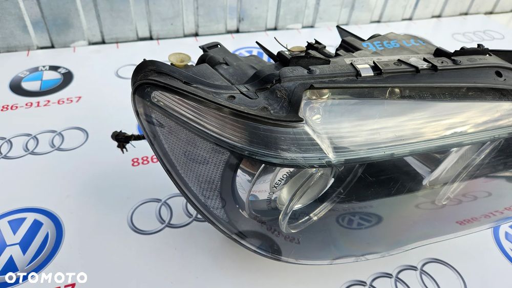 BMW 7 E65 LIFT Reflektor prawy Lampa prawa DYNAMIC XENON 6937232 Europa - 13