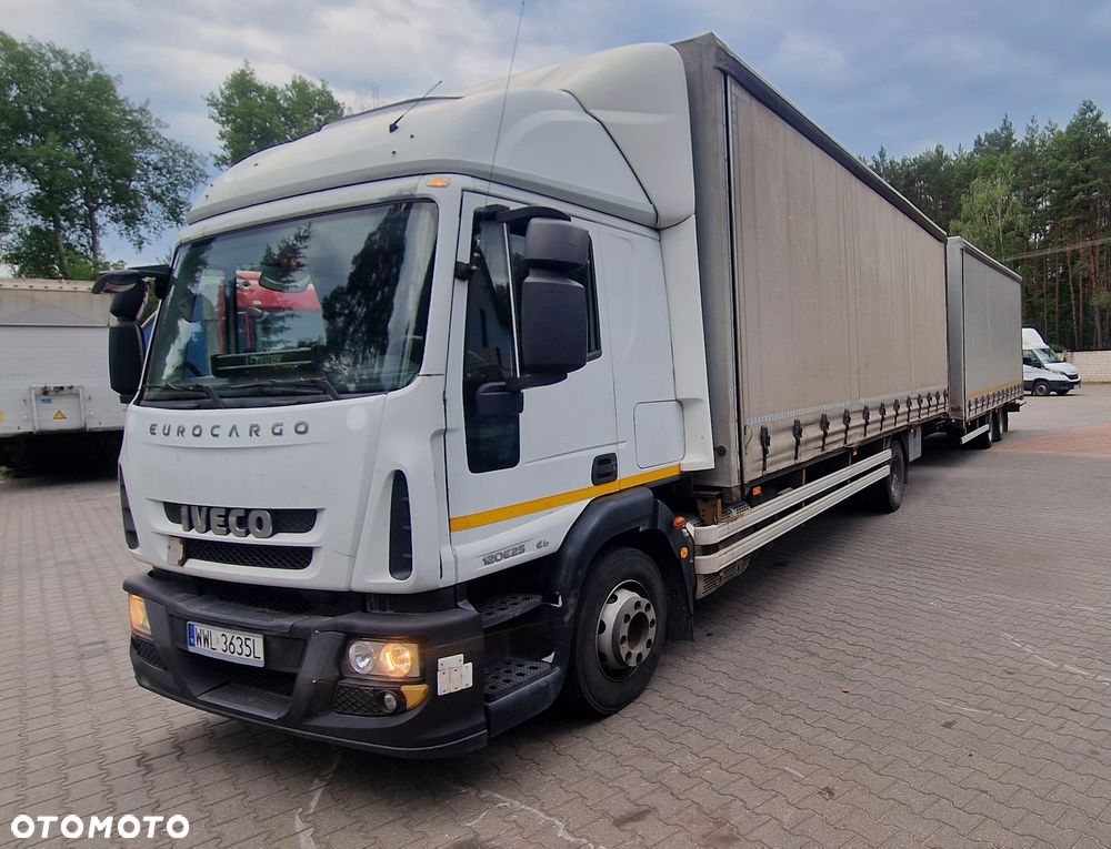Iveco Eurocargo 120e250 + przyczepa 2 osiowa. Tandem - 1