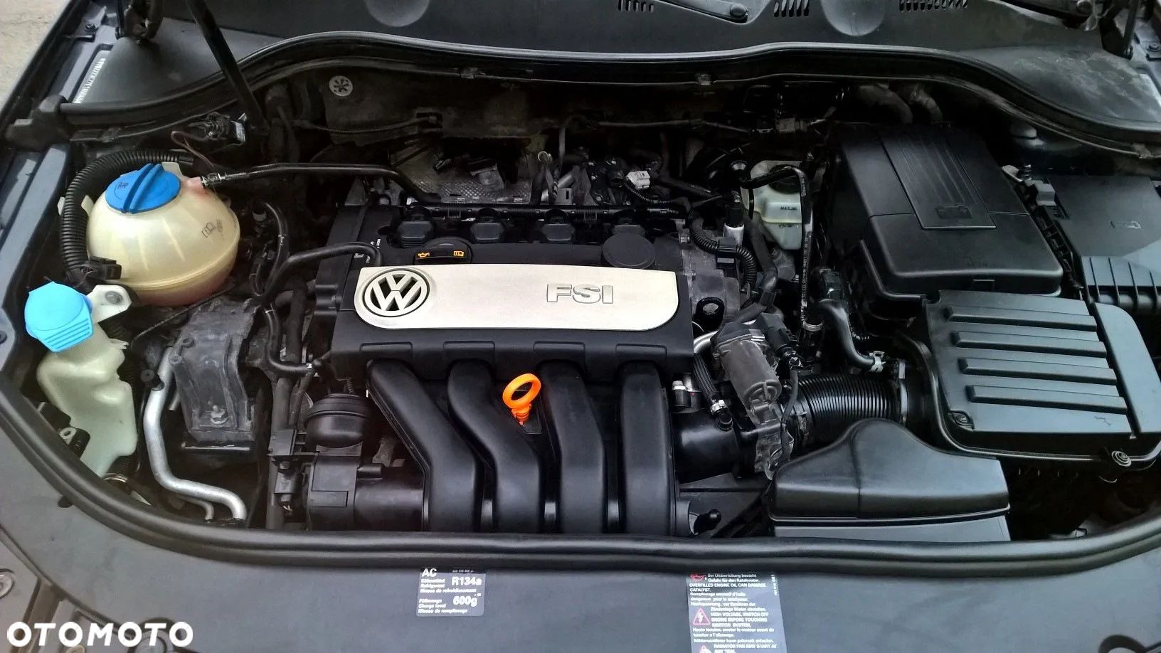 SILNIK VW PASSAT B6 2.0FSI BLR 150KM GOLF V JETTA V SEAT LEON II SILNIK MOTOR SŁUPEK - 1