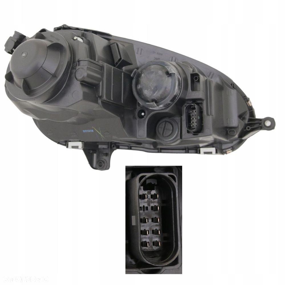 Reflektor Lampa Przód Tyc Vw Golf V 5 1k 2003-2010 Jetta 1k5 2005-2010 kpl - 2