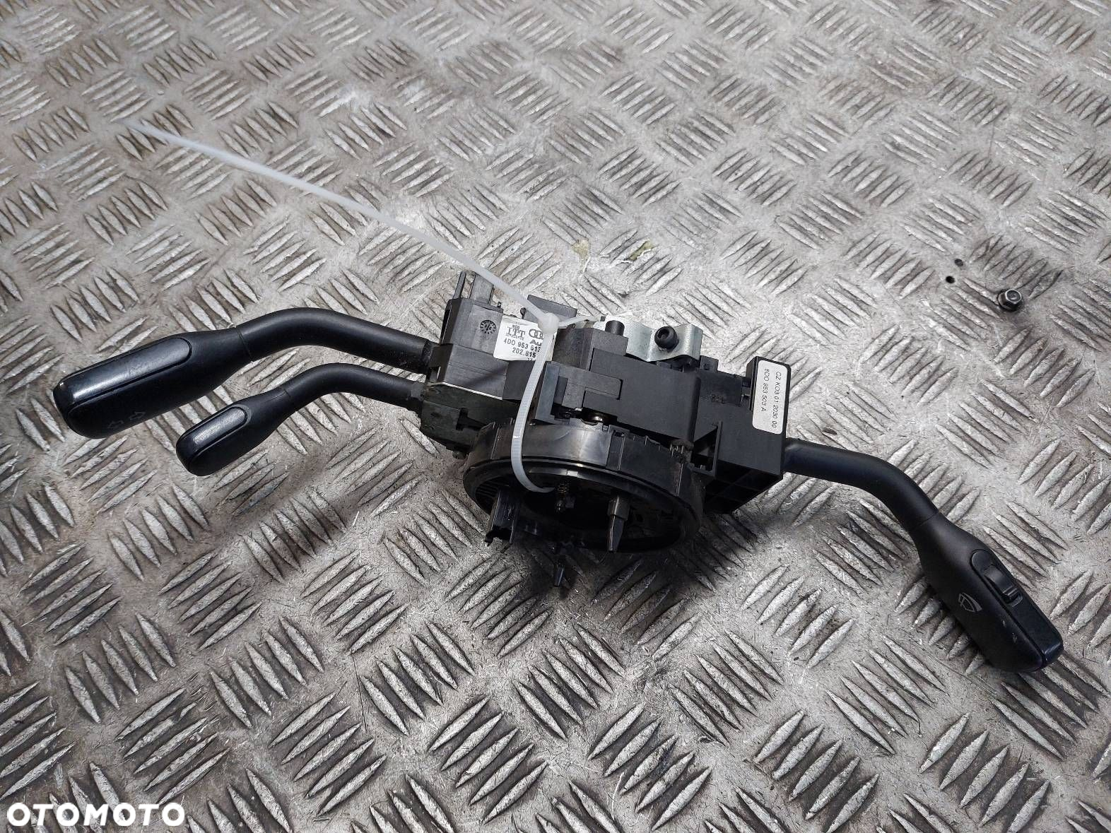 MANETKA PRZEŁĄCZNIK ZESPOLONY TAŚMA SYGNAŁU AUDI A4 B5 FL 4D0953513D - 5