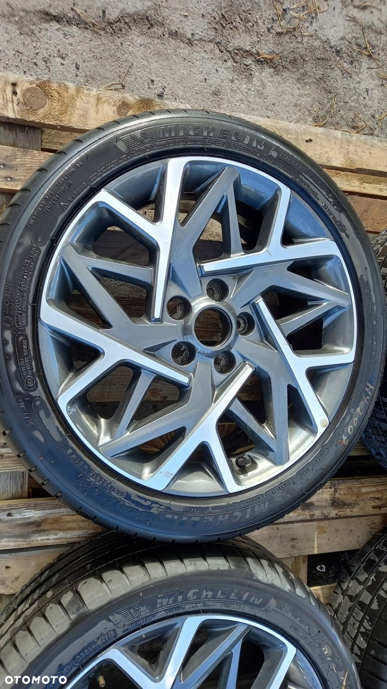 HYUNDAI KONA KOŁA FELGI ALUFELGI -225/45 R18 91 w-LATO 6 MM-JAK NOWE ET50 - 2