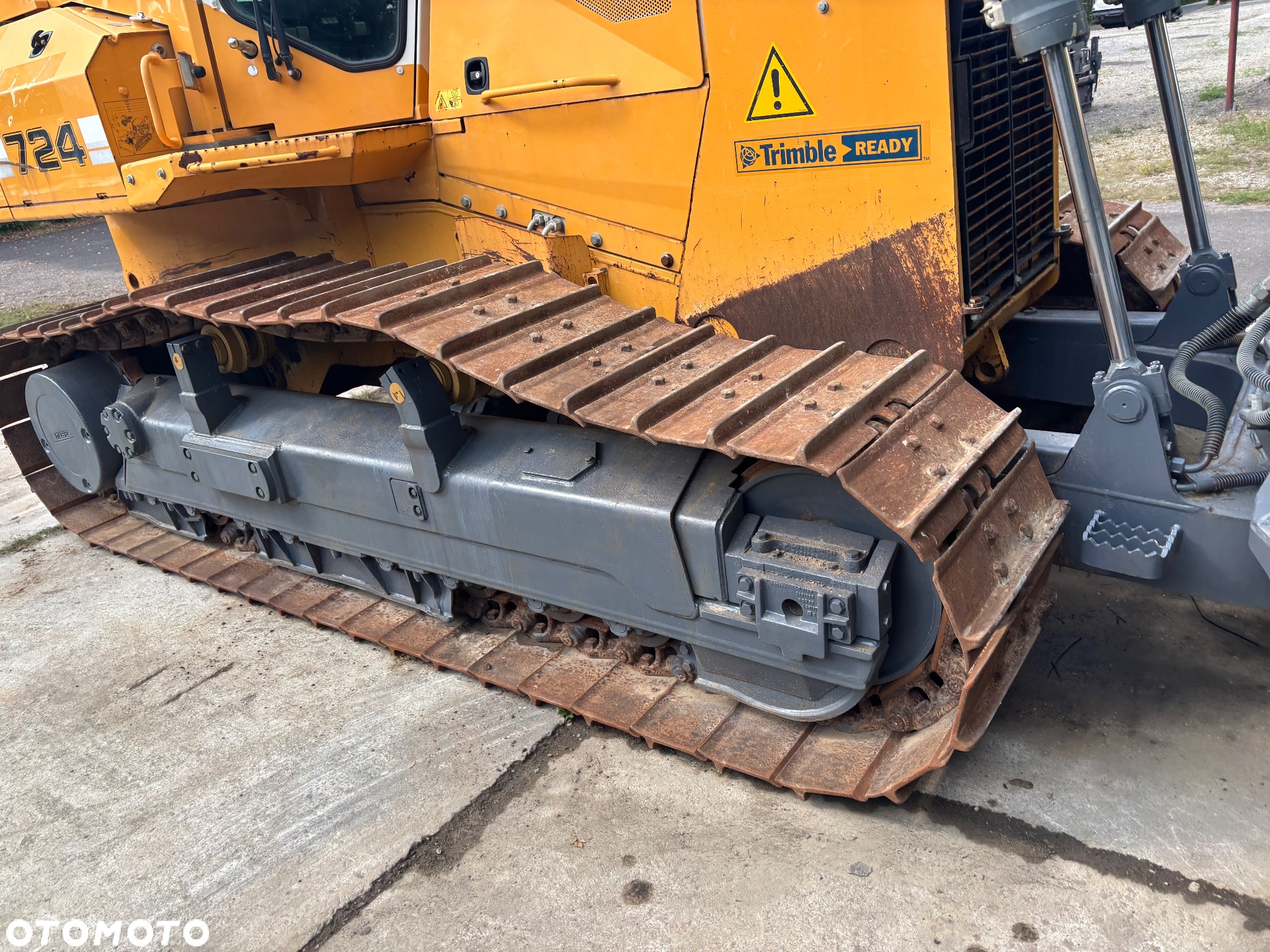 Liebherr 724 XL rok prod 2015,Pług 6poz TRIMBLE 3D Niwelacja 19ton - 5