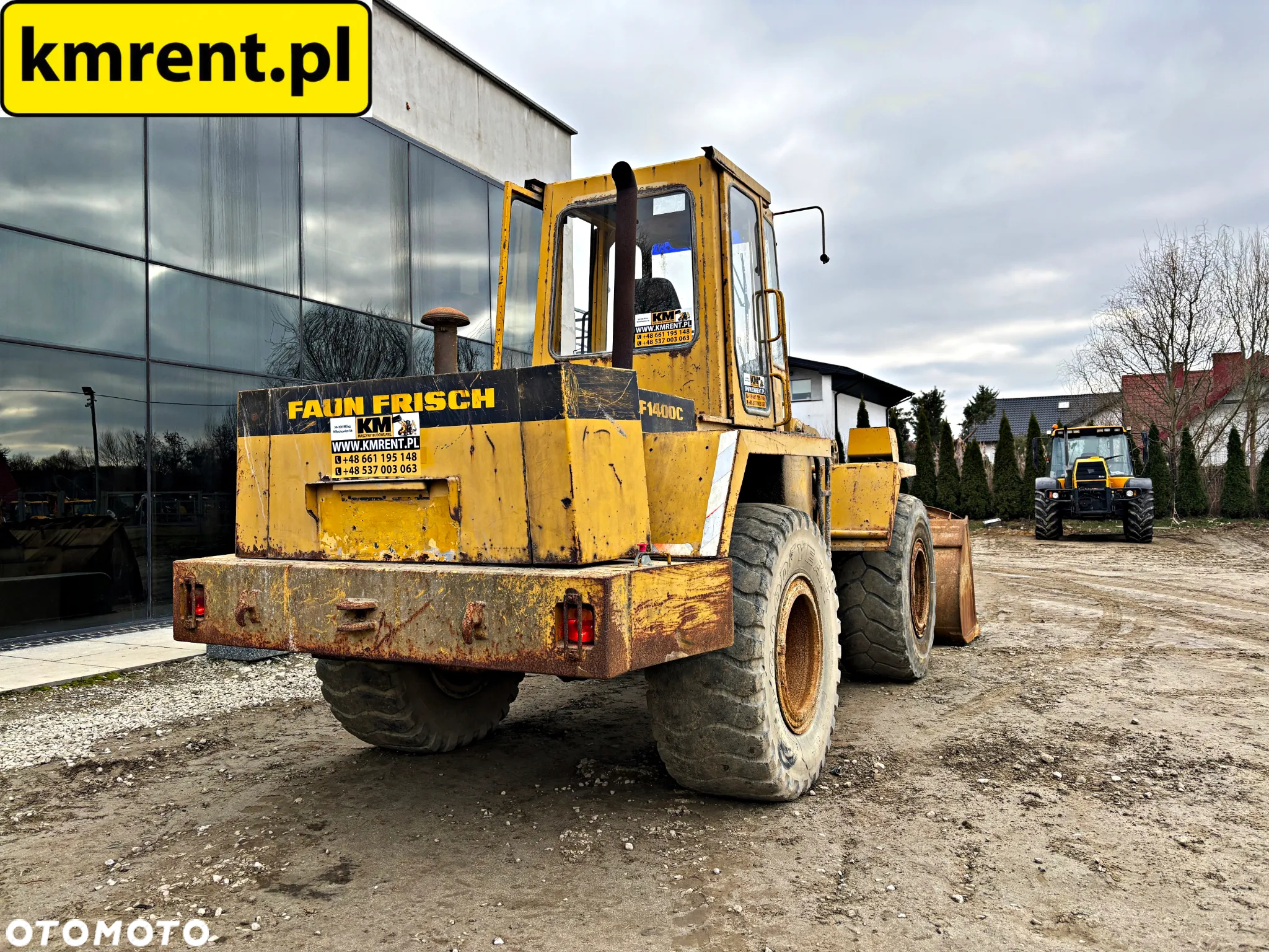 Faun FRISCH F1400 C ŁADOWARKA KOŁOWA 1981R. | CAT 914 924 928 LIBHERR 514 520 KOMATSU WA 320 VOLVO L 100 50 90 JCB 410 416 426 - 14
