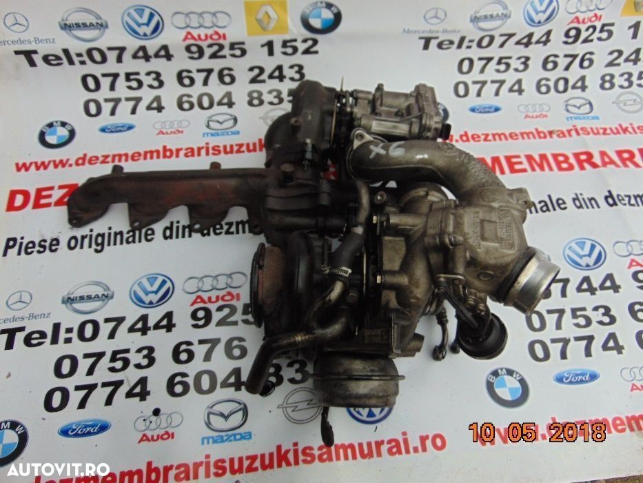 Turbina BMW X6 motor 4.0 N57 306 cai biturbo turbine BMW X5 X6 E71 E70 - 1