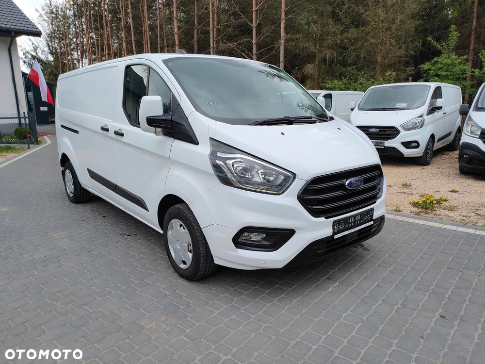 Ford TRANSIT CUSTOM 2021r 2,0 TDCI 130KM L2H1 LONG EURO 6 LEDY CENA BRUTTO VAT 23% - 1