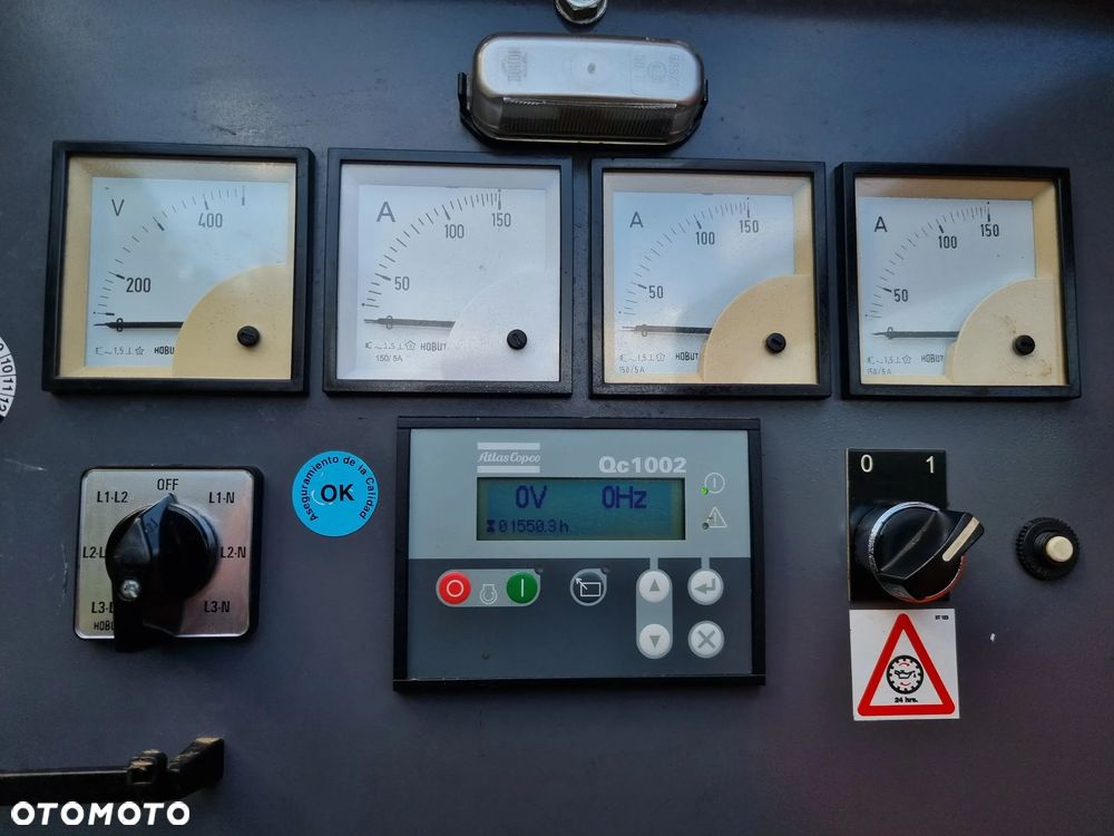 Atlas Copco QAS100 Agregat Prądotwórczy GENERATOR 100 KW 2014r. JAK NOWY z Norwegii  1550mtg PERKINS Przyczepa do rejestracji - 11