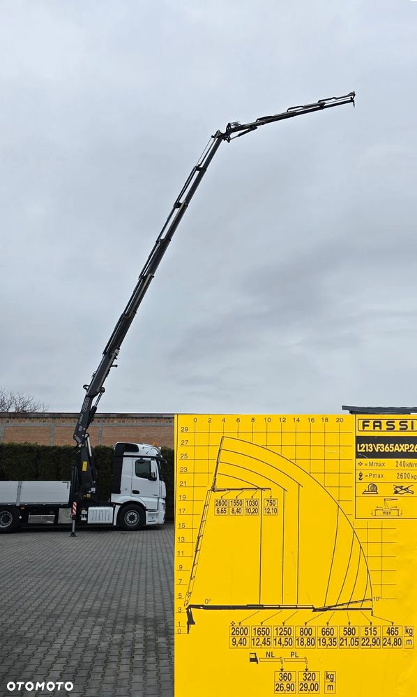 Mercedes-Benz ACTROS 2542 6x2 FASSI F365 + JIB - 14