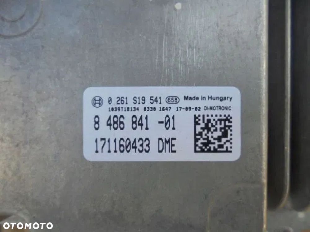 MINI F54 1.5 T STEROWNIK SILNIKA 171160433 DME - 2