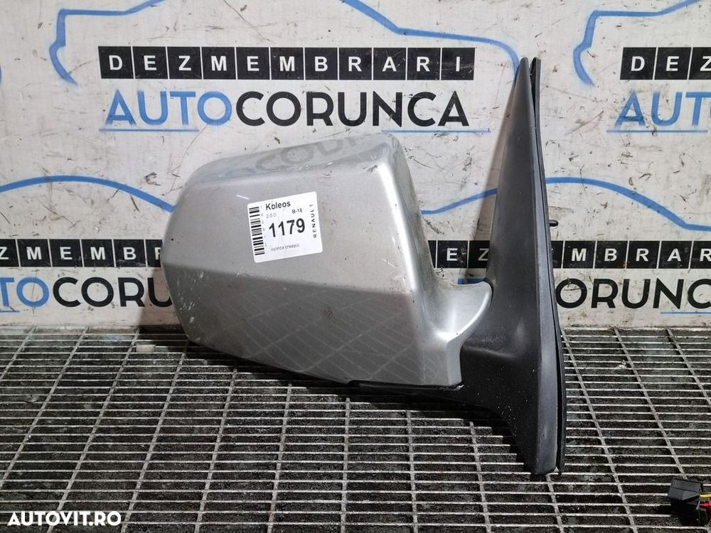Oglinda dreapta Renault Koleos 2008 - 2015 4 Usi GRI (1179) Fara rabatare - 1