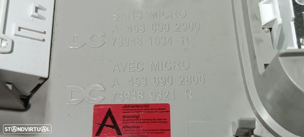 LUZ INTERIOR SMART FORFOUR ELECTRIC DRIVE (453.091) - 2