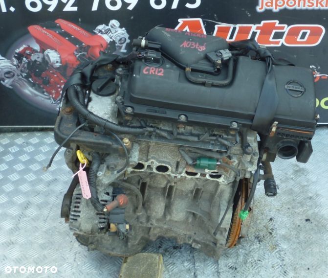 SILNIK NISSAN NOTE MICRA 1.2 16V CR12 103 TYS - 1