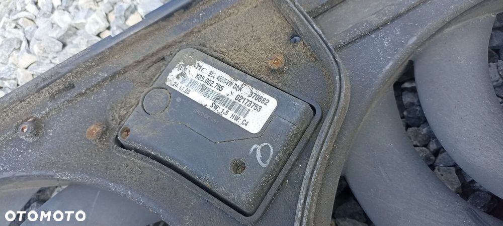 VW PHAETON BENZYNA/DIESEL WENTYLATOR CHŁODNICY KLIMATYZACJI - 8