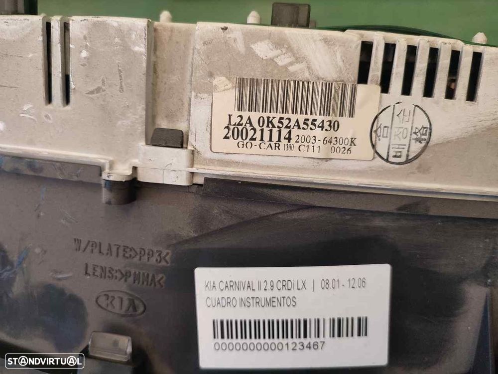 QUADRANTE KIA CARNIVAL II 2003 - 2