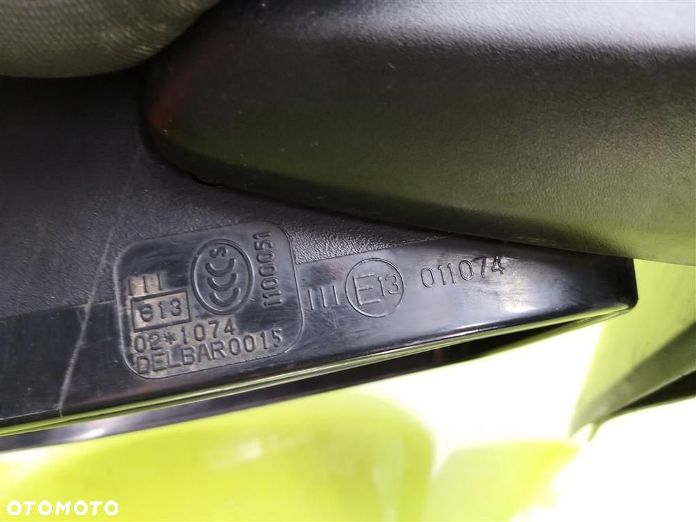 LUSTERKO PRAWE ELEKTRYCZNE DODGE CALIBER 07-12 CZARNE 5 PINÓW - 2