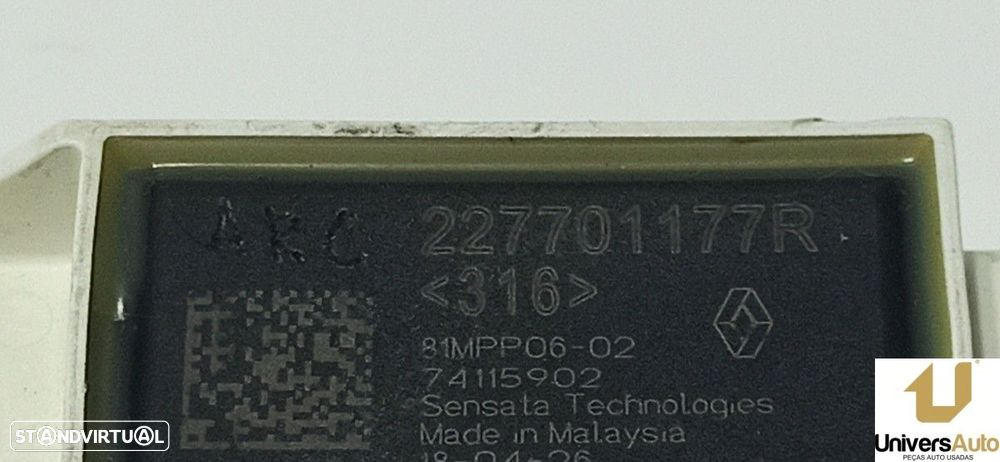 SENSOR DE PRESSÃO RENAULT CLIO IV BUSINESS - 3