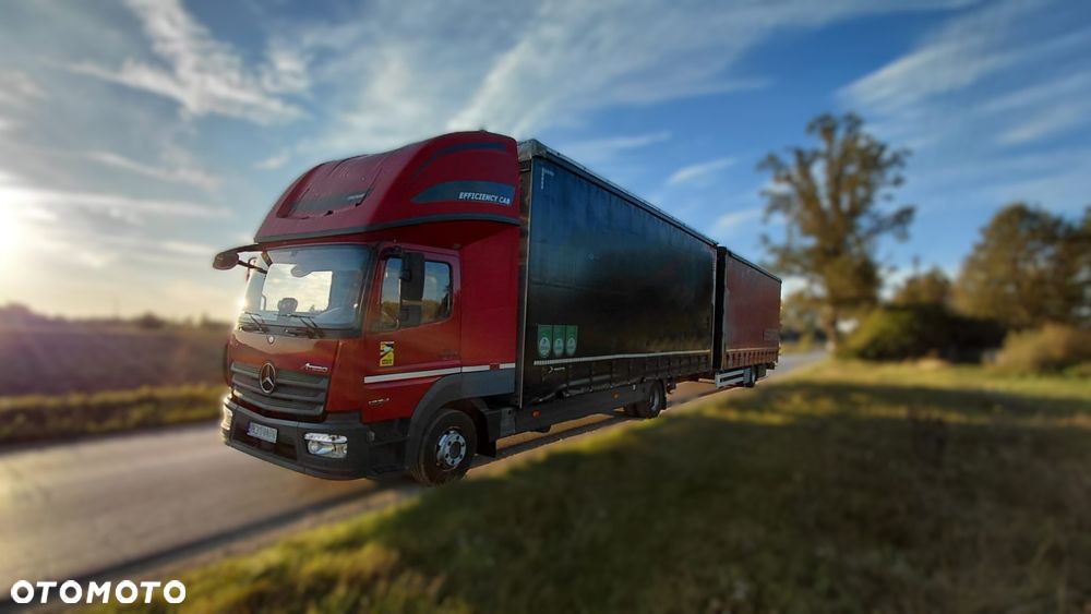 Mercedes-Benz ATEGO 1224 TANDEM ZESTAW 7.7+7.7 X 3H 120M3 PRZEJAZDOWY - 7