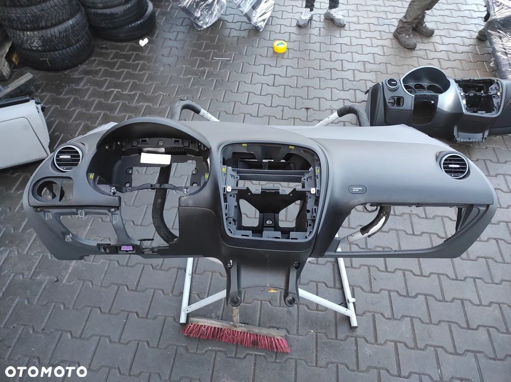 DESKA ROZDZIELCZA KONSOLA KOKPIT SZARA SEAT ALTEA 5P0 TOLEDO 3 5P5 ALTEA XL 5P8 KOMPLET ZESTAW AIRBAG WYSYŁKA !!!!