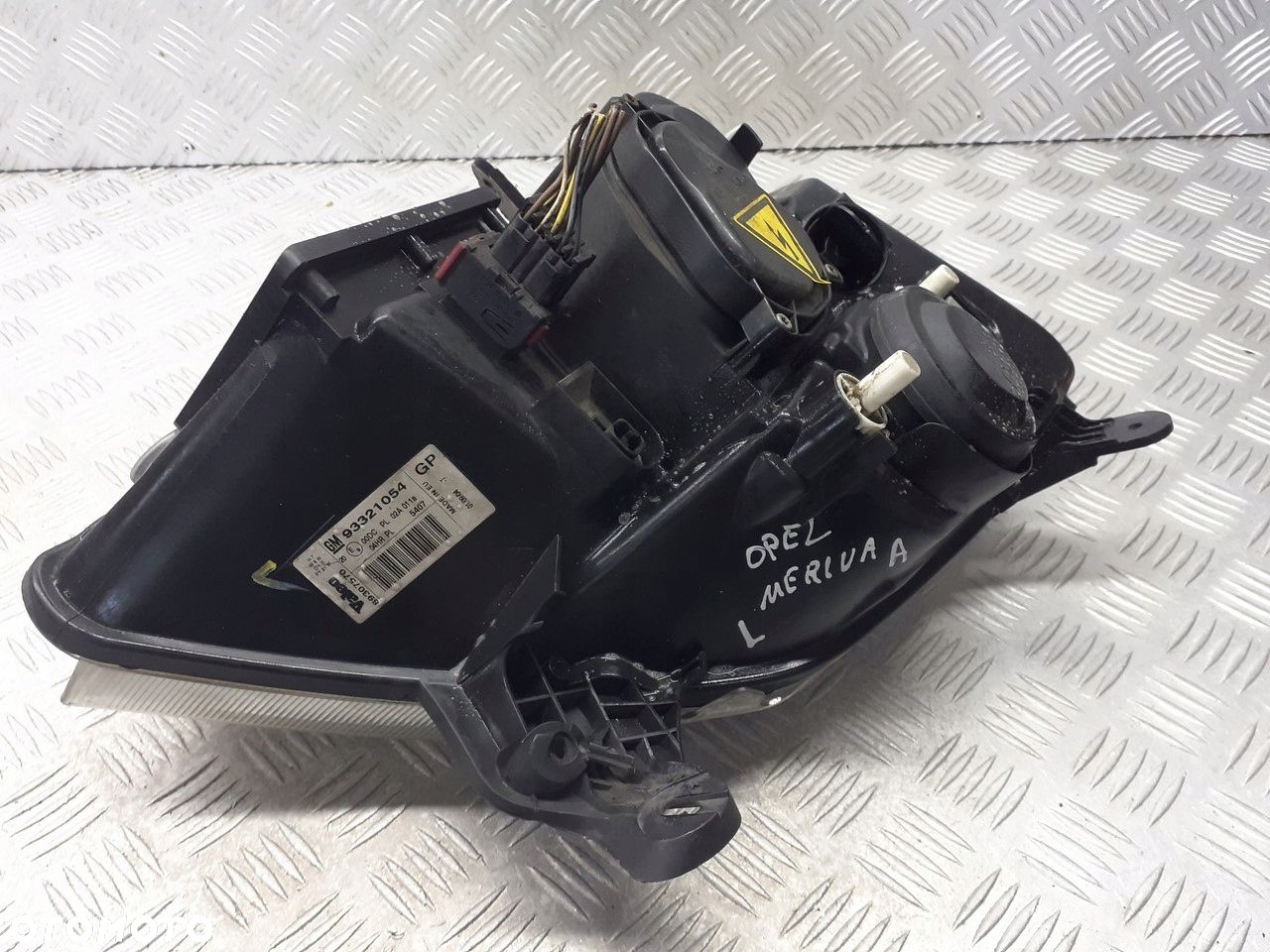 LAMPA LEWA PRZEDNIA XENON OPEL MERIVA A 1.8 93321054 - 6