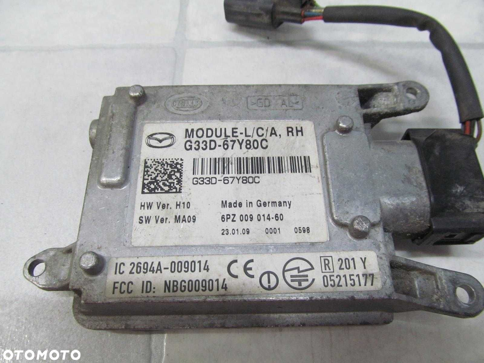 MAZDA 6 GH 07-13 MODUL KOMPUTER SWIATEL G33D-67Y80C - 4