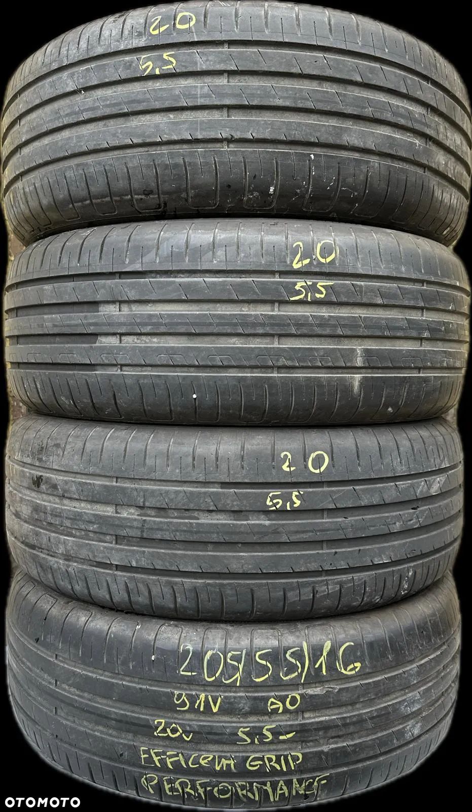 4 x 205/55R16 Goodyear Efficient Grip Performance - 1
