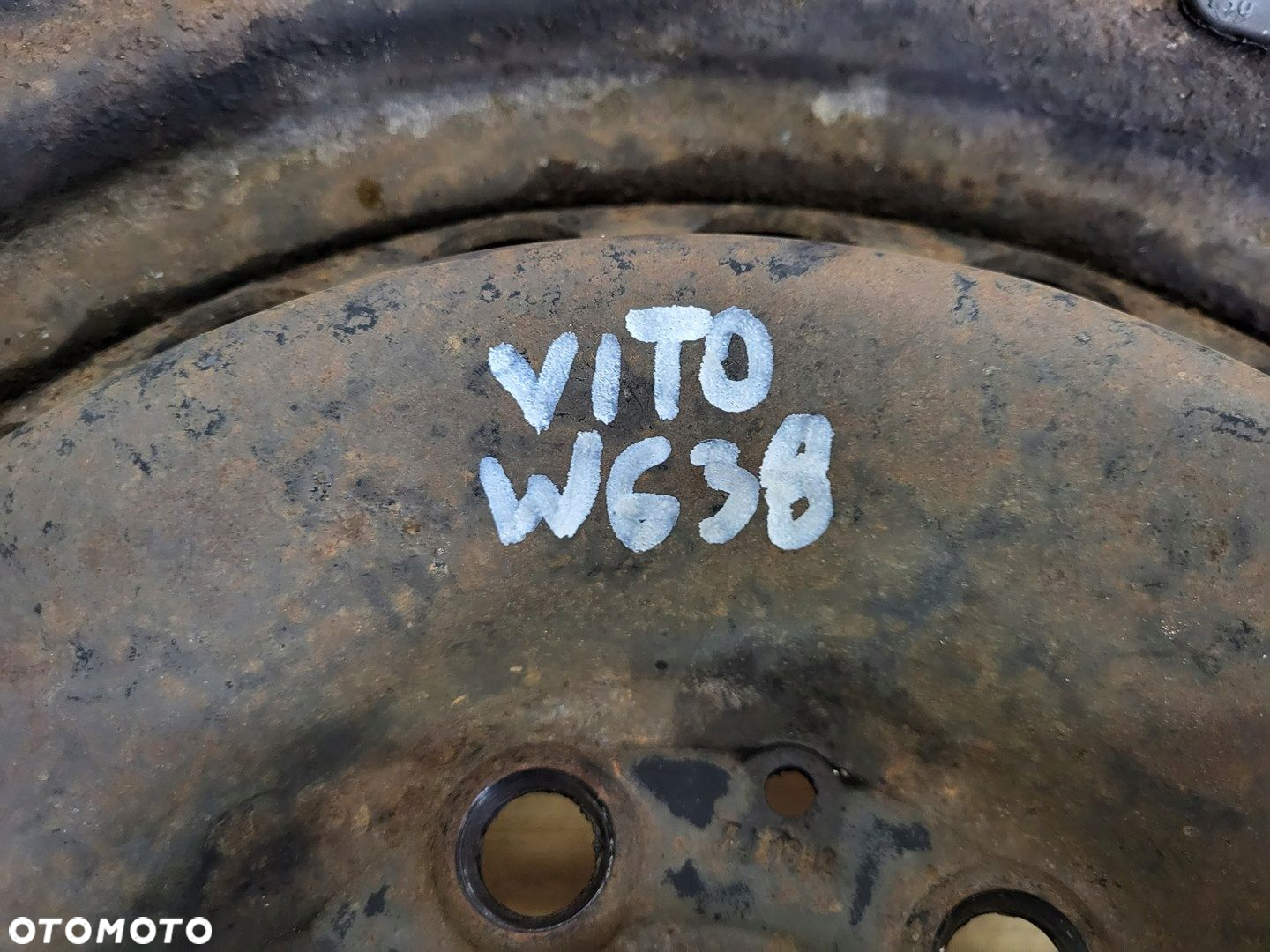 felgi stalowe stalówki 15" 7Jx15 MERCEDES VITO W638 W210 2104000702 - 13