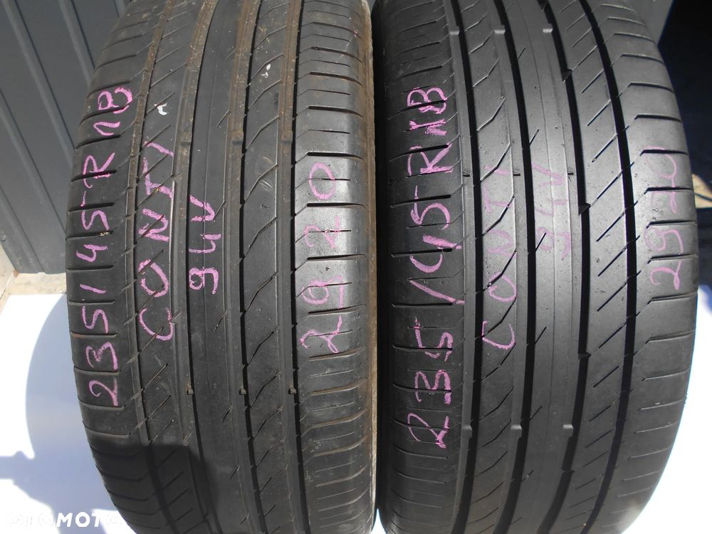 OPONY 235/45R18 CONTINENTAL CONTI SPORT CONTACT 5 DOT 2920 7.2MM