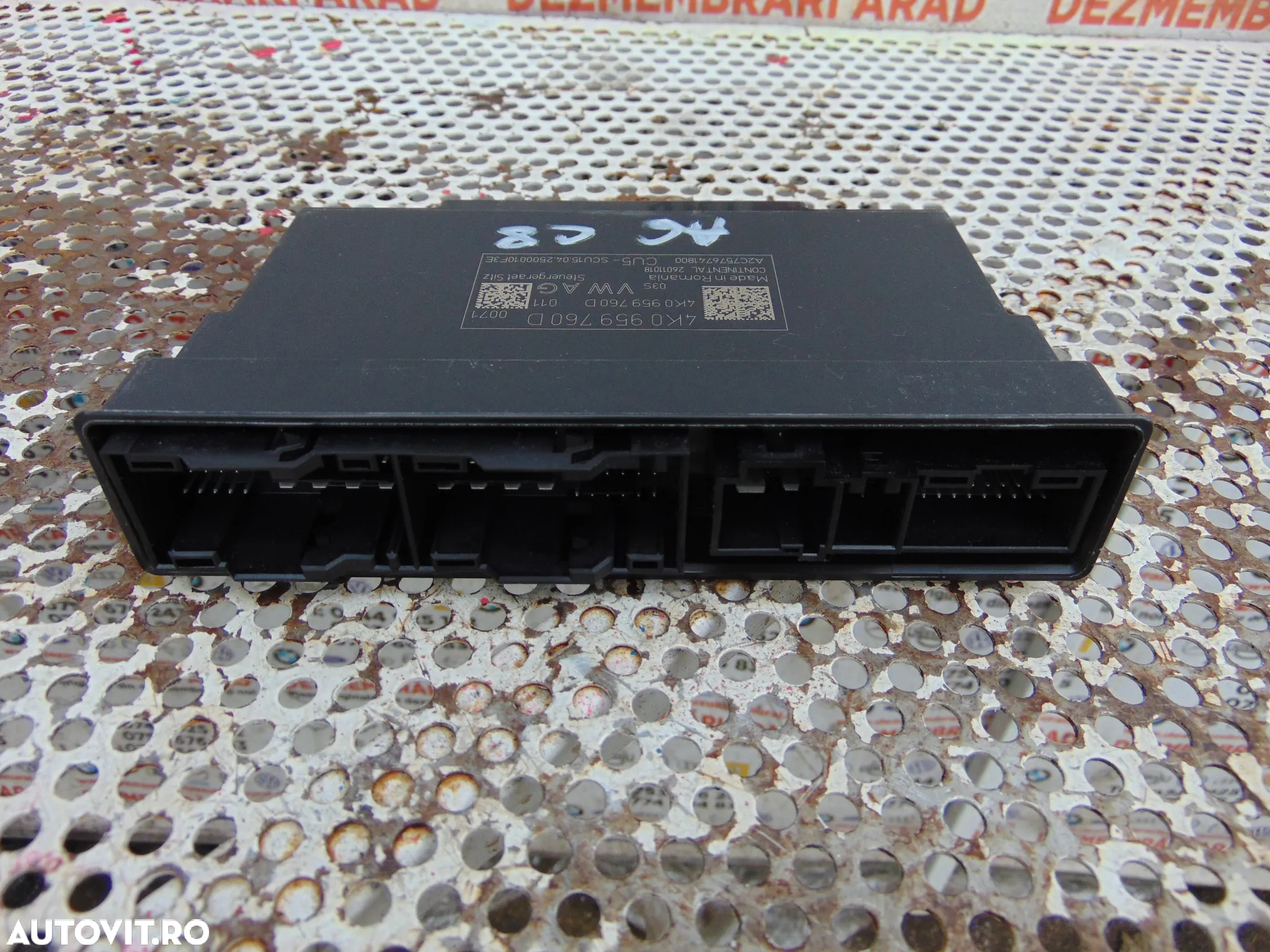 Modul scaun Audi A6 C8 cod 4k0959760d modul scaune rs6 dupa 2018 - 3