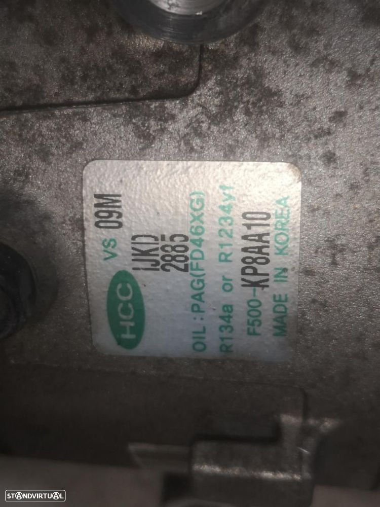 COMPRESSOR DE AR CONDICIONADO HYUNDAI I20 PB - 1