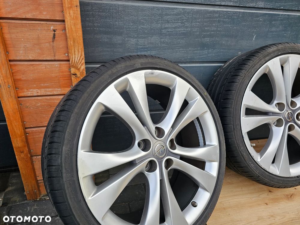 FELGI ALUMINIOWE KOŁA OPONY LETNIE WZÓR OPC 2021R OPEL INSIGNIA A R20 8,5J 5x120 ET45 245/35/20 - 17