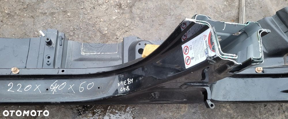 PRÓG CIĘTY LEWY BMW X1 E84 668 SCHWARZ II C48 - 4