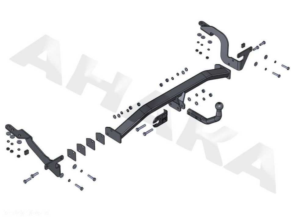 Hak Holowniczy Odkręcany Do Citroen C4 Picasso 2006-2013 - 3