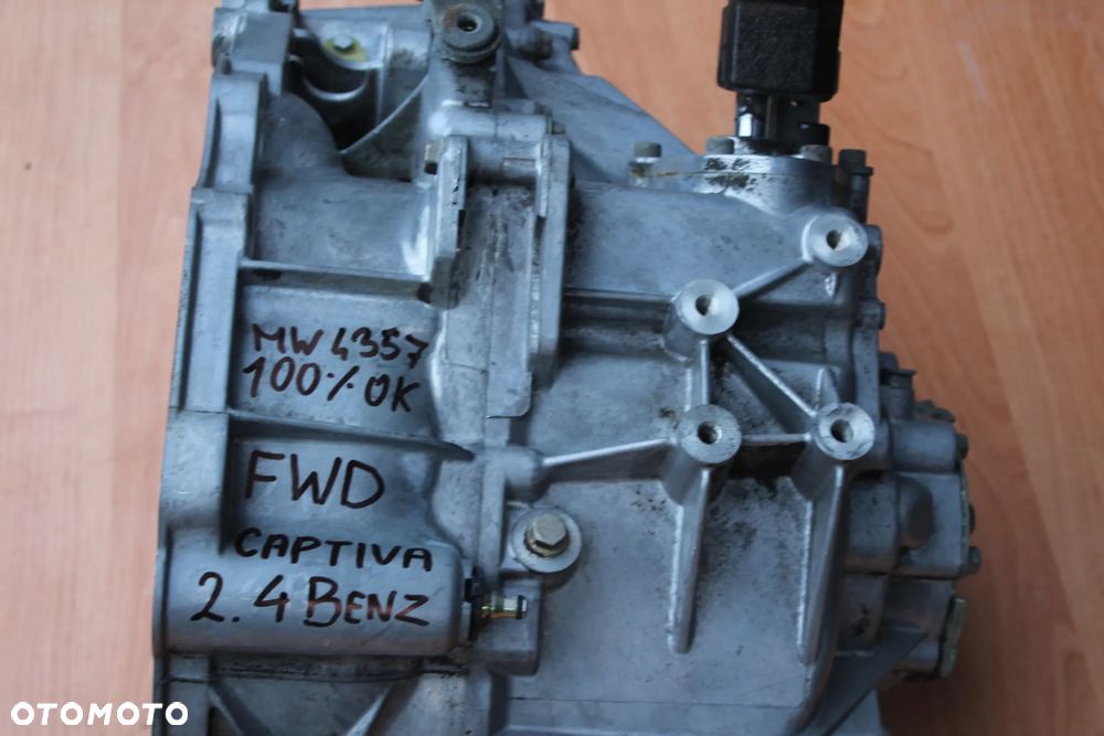 SKRZYNIA BIEGÓW MANUAL ANTARA CAPTIVA 2.4 B 2WD MW4357 - 3