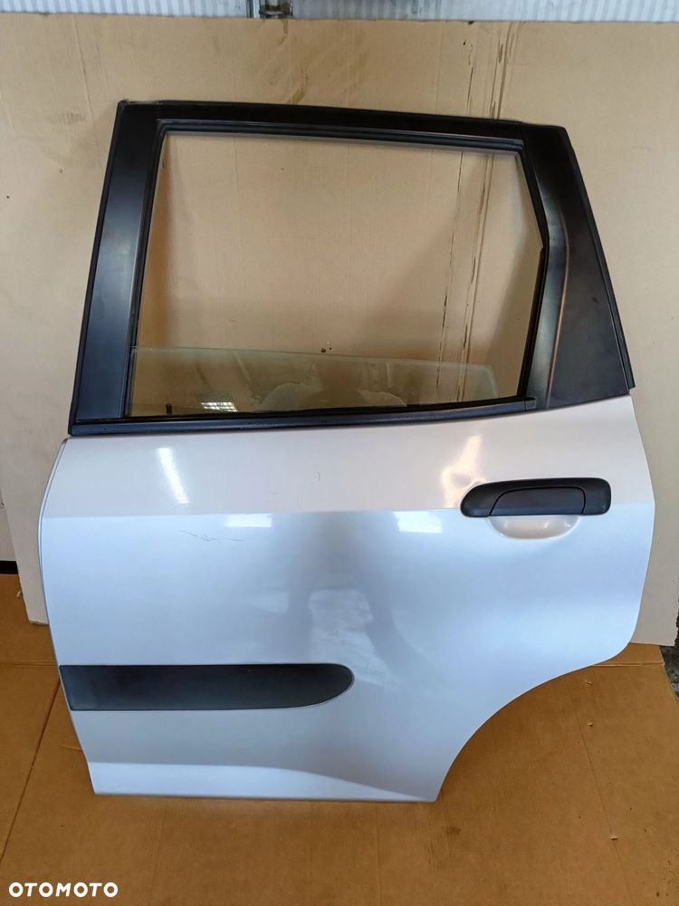 Jazz II drzwi lewy tył tylne stan bdb bez korozji kolor srebrny Honda - 1