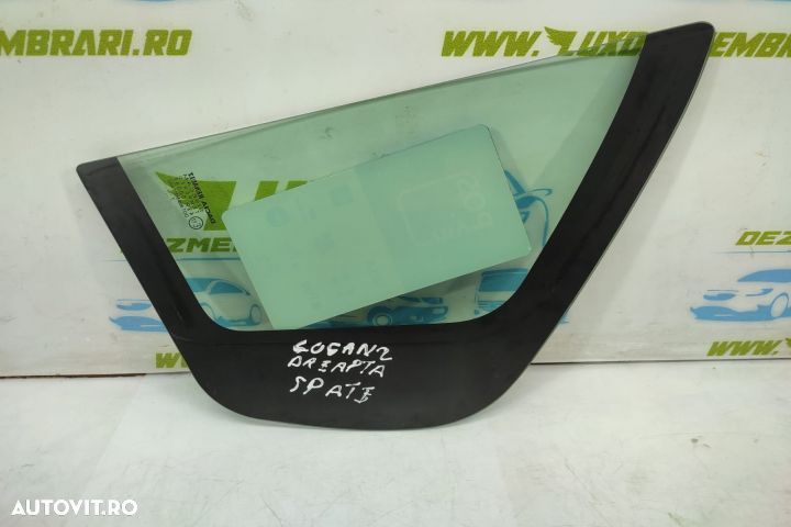 Geam fix dreapta spate Dacia Logan 2  [din 2013 pana  2016] seria - 2