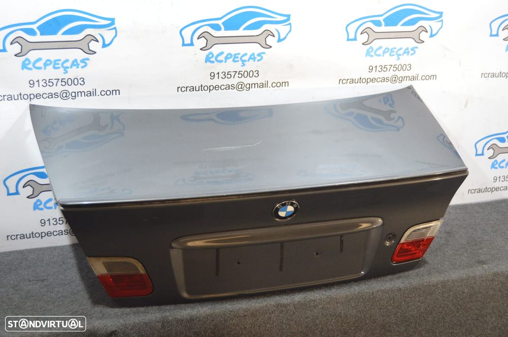 PORTA TAMPA MALA 41627065260 7065260 BMW SERIE 3 E46 COUPE FECHO PUXADOR SPOILER LIP AILERON FAROLIM FAROLINS - 4