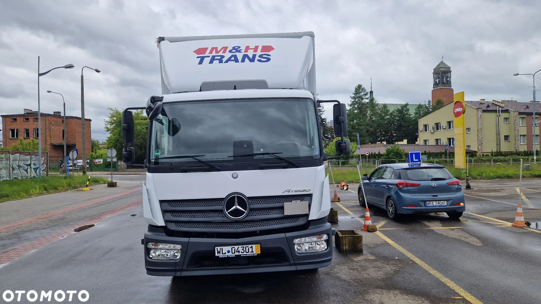 Mercedes-Benz ATEGO 1221 z Niemiec  TOP - 25