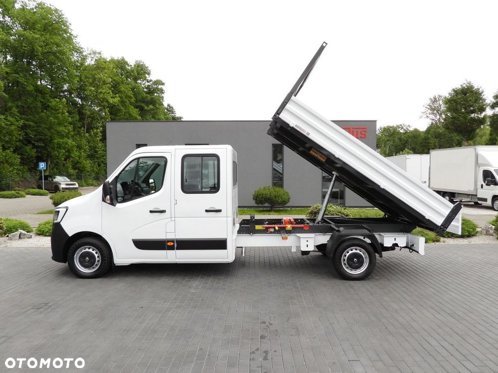 Renault MASTER WYWROTKA PODWÓJNA KABINA DOKA 6 MIEJSC TEMPOMAT NAWIGACJA LEDY KLIMATYZACJA  145KM - 9