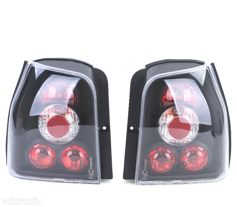 FAROLINS VOLKSWAGEN VW LUPO SEAT AROSA 97-05 PRETO - 3