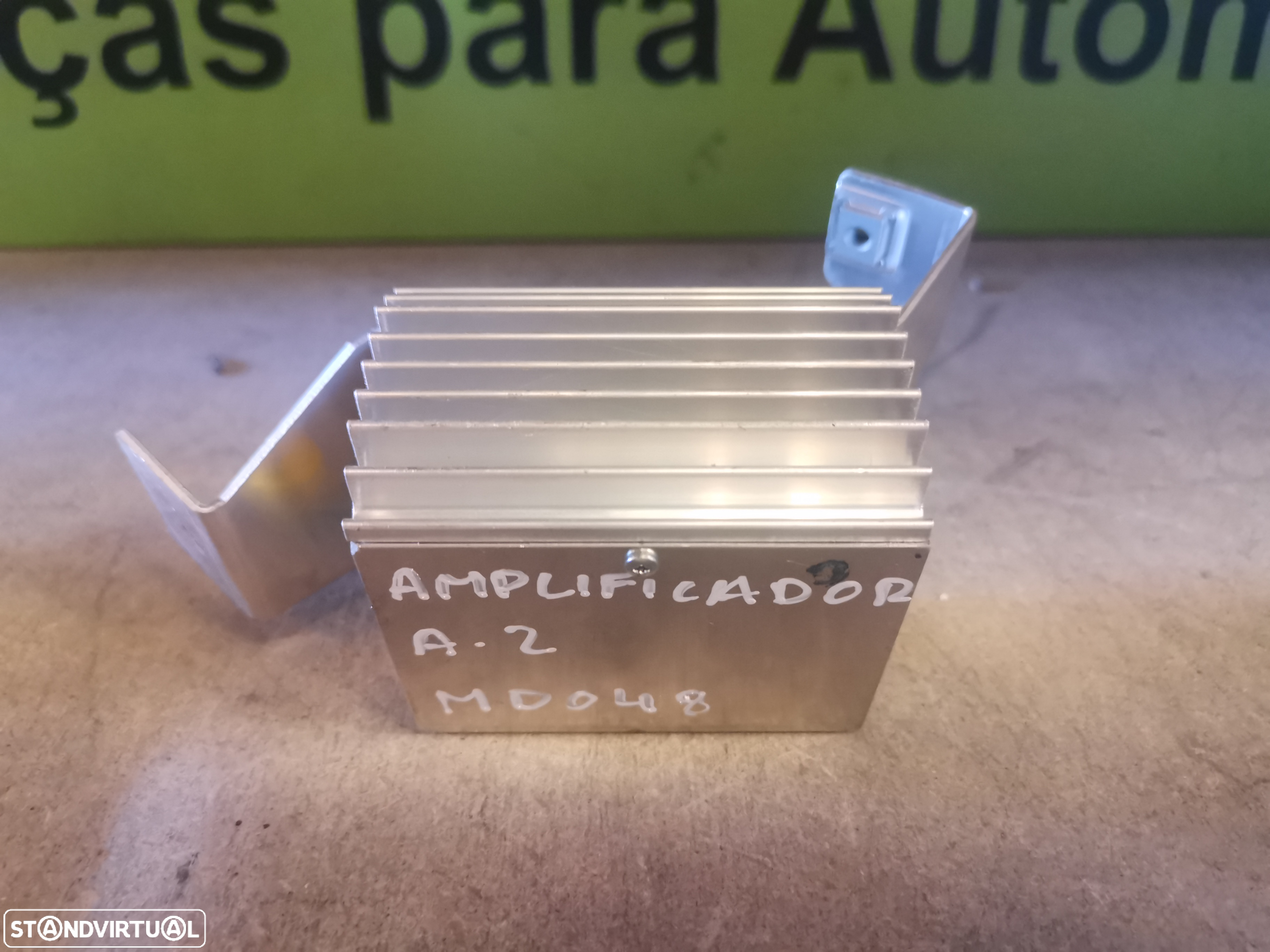 AUDI A2 MÓDULO AMPLIFICADOR SOM RÁDIO - MD048 - 4