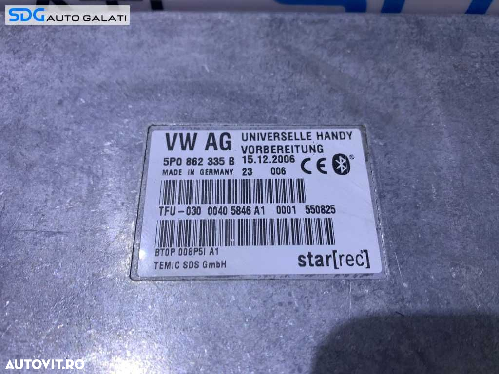 Unitate Modul Calculator Interfata Bluetooth Seat Altea 2004 - 2010 Cod 5P0862335B [L0940] - 2
