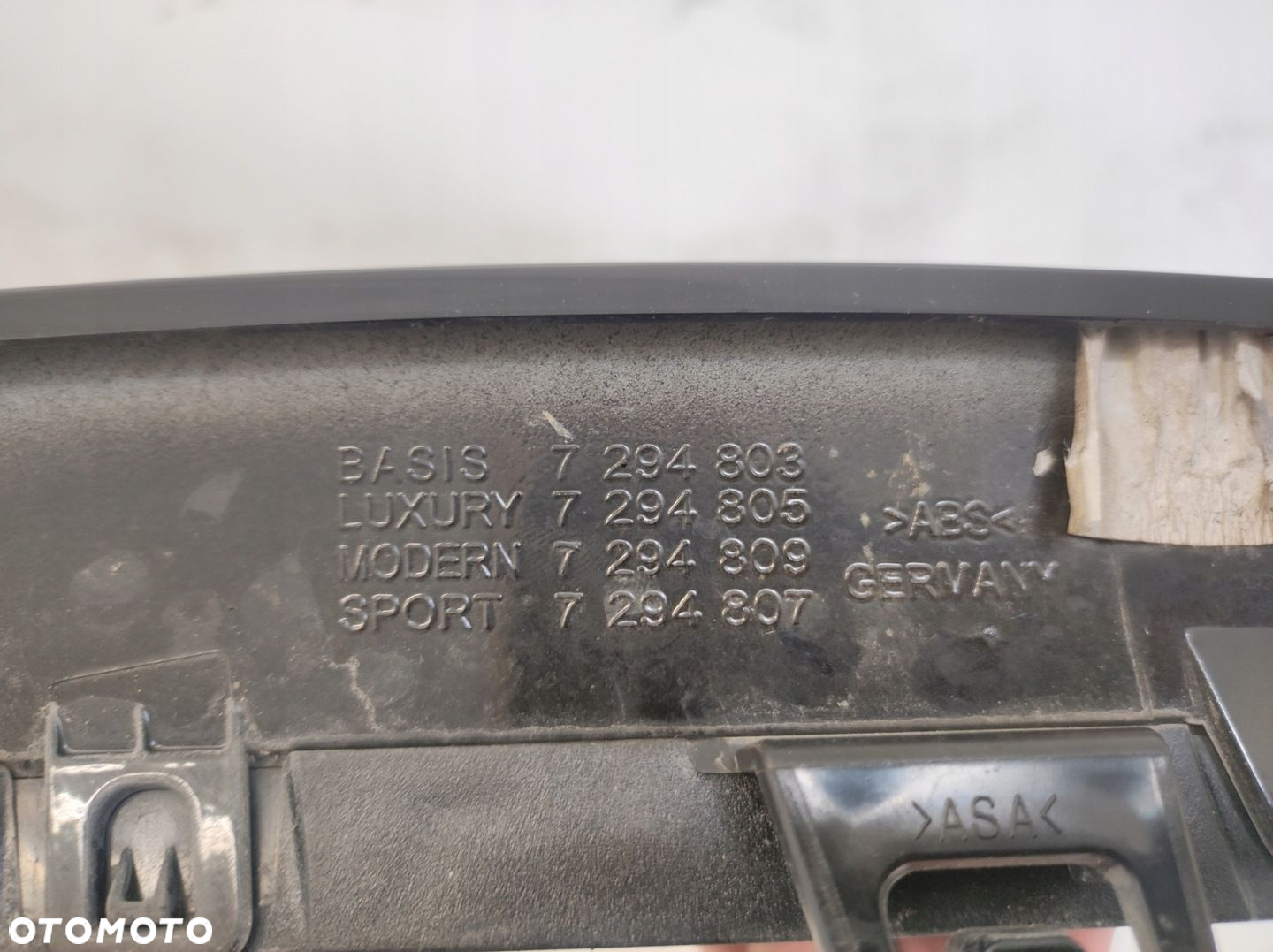 KRATKA GRILL ATRAPA NERKA LEWA ZDERZAKA PRZÓD BMW III 3 GT F34 - 14