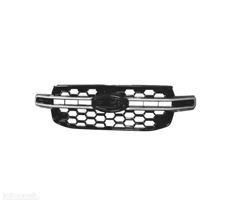 GRELHA FORD RANGER 23- PRETO BRILHANTE - 2