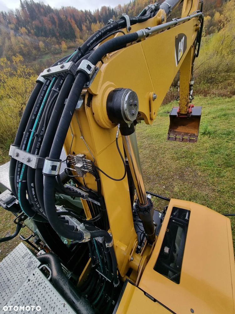 Caterpillar M318F Koparka CAT 18ton 2017r jak Nowa 6200mtg z Norwegii 3x łamane ramię smarowanie centralne Oryginał KLIMA KAMERY 6 cylindrów - 16