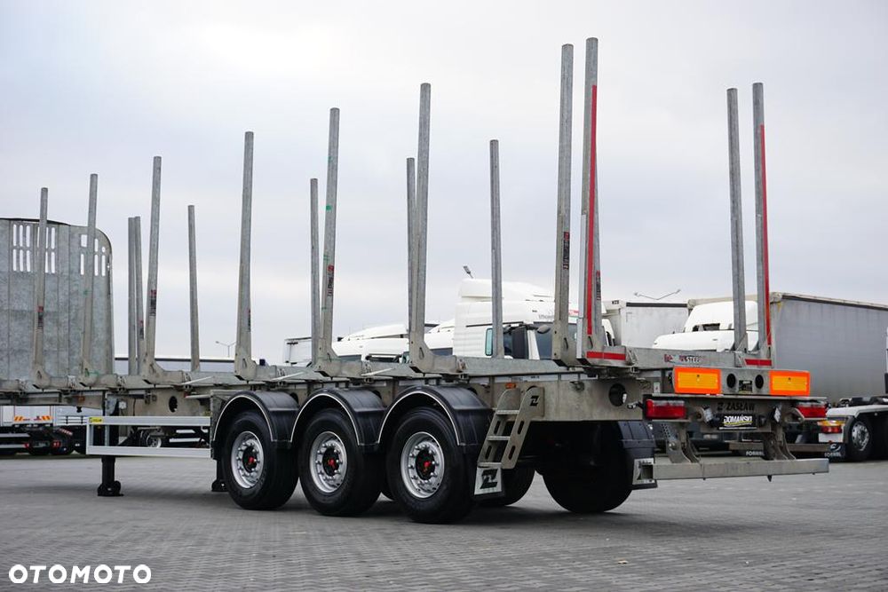 Zaslaw / KŁONICOWA / DO DREWNA / WAGA 6 400 KG / OŚ PODNOSZONA - 24