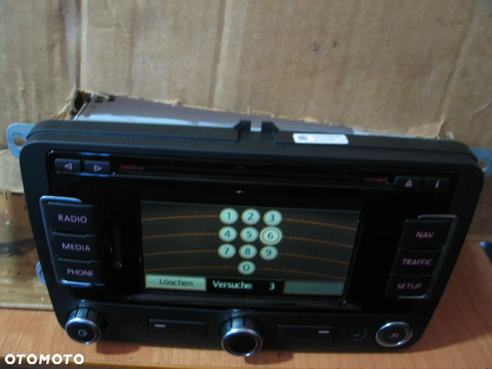 radio radioodtwarzacz nawigacja RNS315 EU Vw Tiguan Passat Touran 3C0035279D - 4