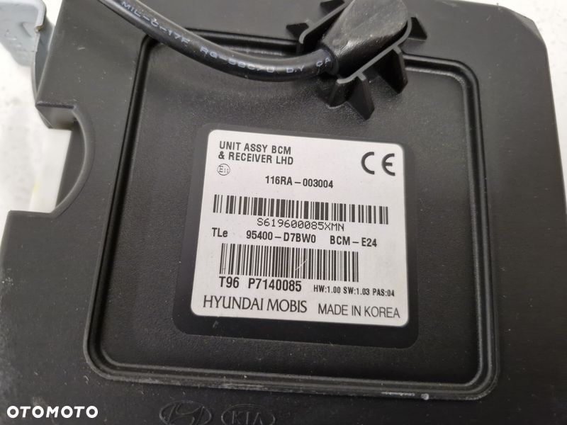 hyundai tucson iii 3 moduł sterownik assy bcm 95400-d7bw0 - 2