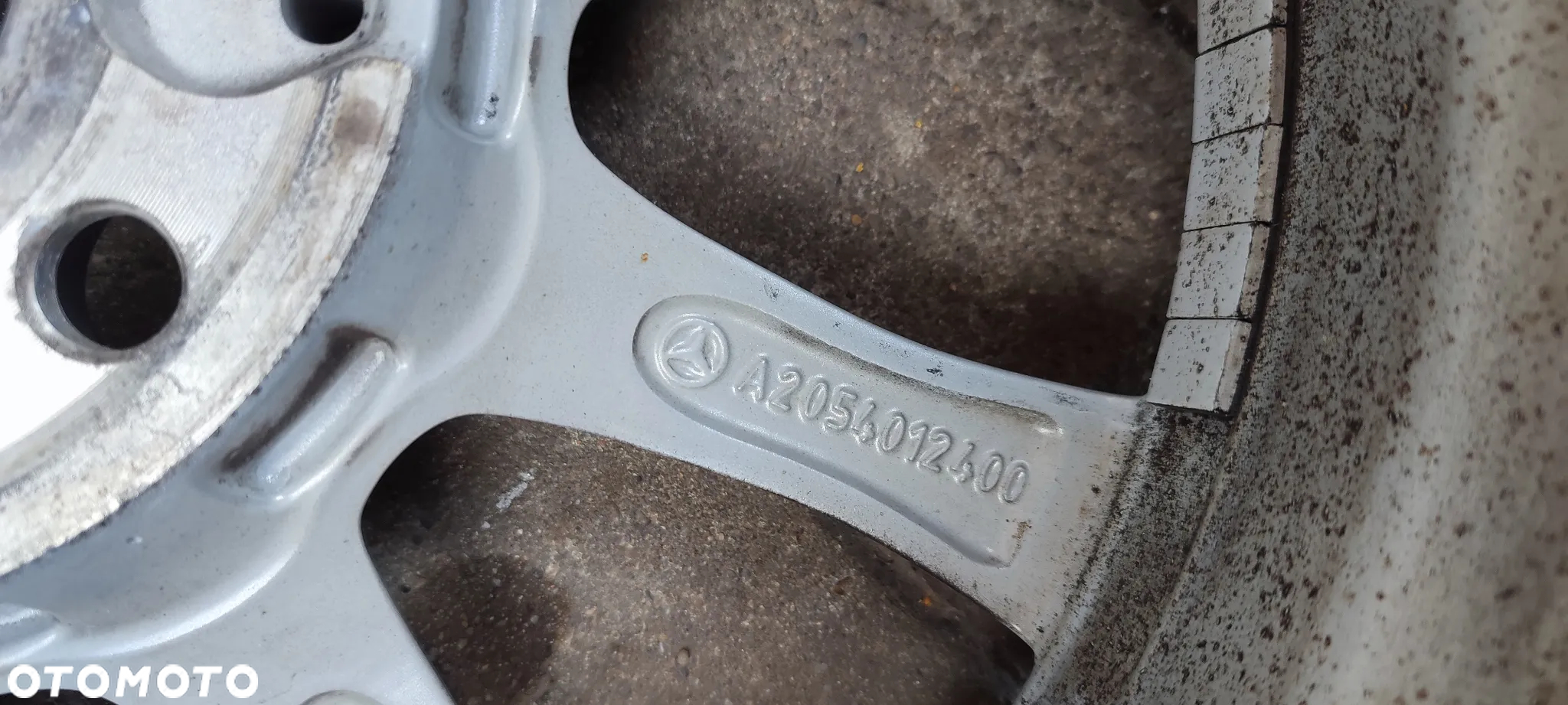 FELGI ALUMINIOWA 5x112 6.5J 16 CALI ET38 fi 66.6 2054012400 MERCEDES W204 W205 CLA KOMPLET 4 SZTUKI - 7