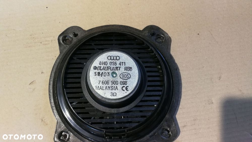 GŁOŚNIK TYŁ AUDI A3 8P A4 CABRIO 8H0035411 - 2